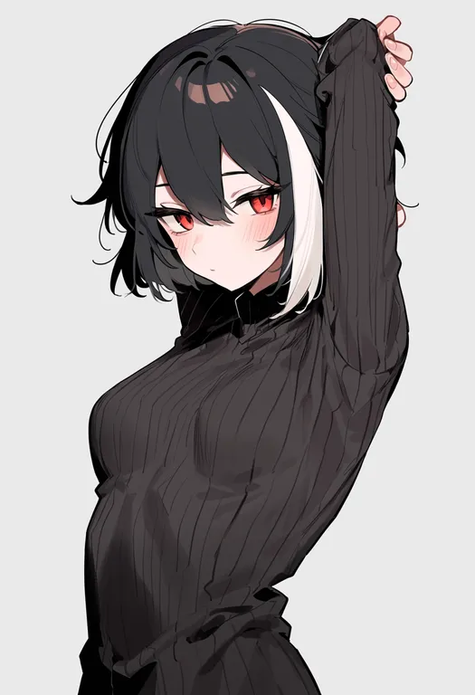 masterpiece, best quality, score_7, safe, jia xichun (project moon), project moon, solo, upper body, simple background — by k3scat, made with ComfyUI
